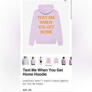 🧡LONELY GHOST CO. TMWYGH HOODIE💜